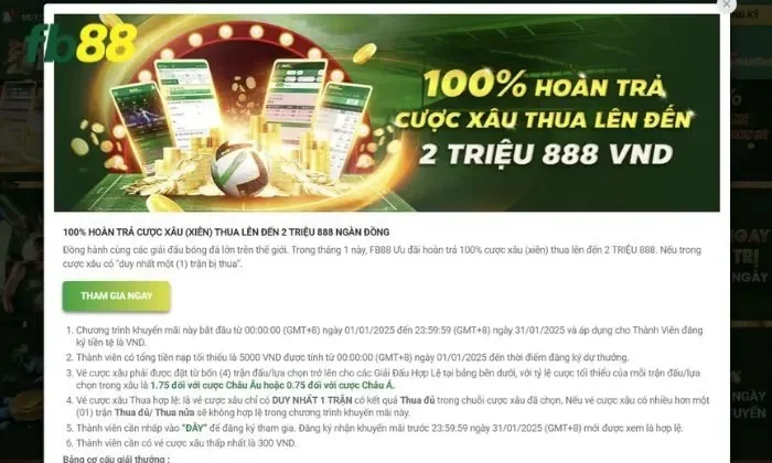Thời gian diễn ra sự kiện và đối tượng áp dụng cần biết 