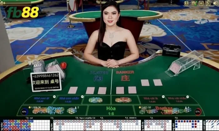 Hướng dẫn chi tiết cách chơi bài Baccarat FB88