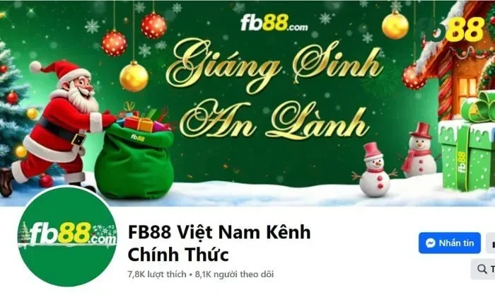 Liên hệ FB88 qua mạng xã hội