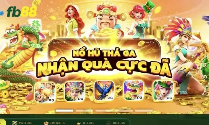 Nổ hũ FB88 Niềm vui chiến thắng khi quay trúng Jackpot giá trị lớn tại Nổ hũ FB88