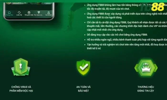 Download ứng dụng FB88 trên máy hoàn toàn miễn phí
